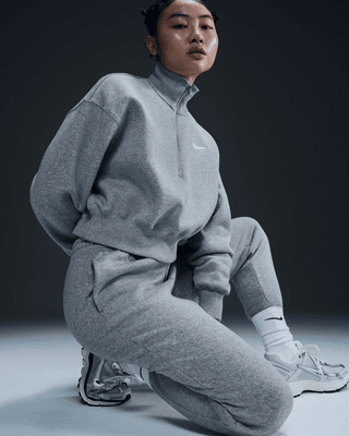 ☆NIKE☆Nike Sportswear Phoenix Fleece Nike Sportswear Phoenix Fleece Women's 1/4-Zip Cropped